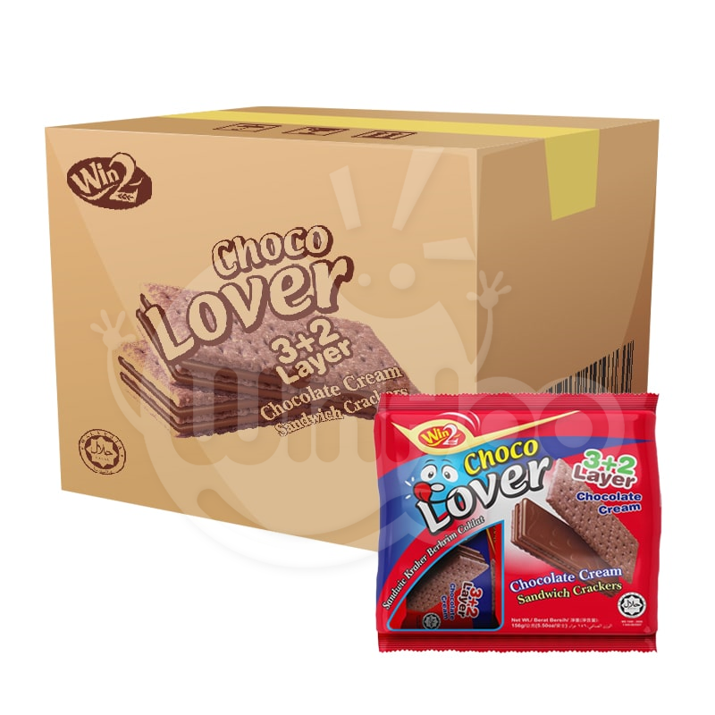 Choco Lover Chocolate Cream Sandwich Crackers 36 Bags