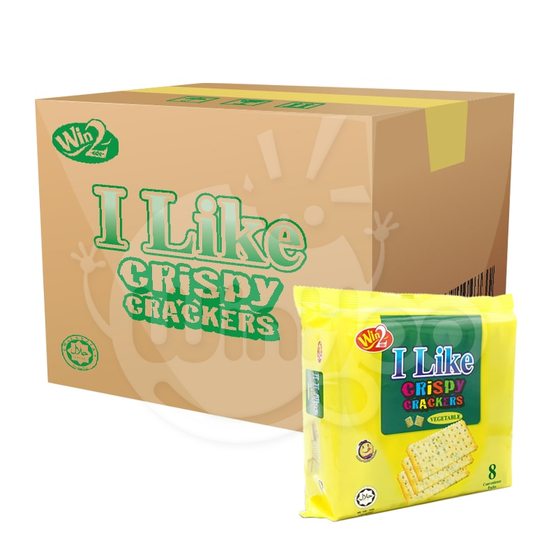 I Like Crispy Crackers Vegetable 36 Bags
