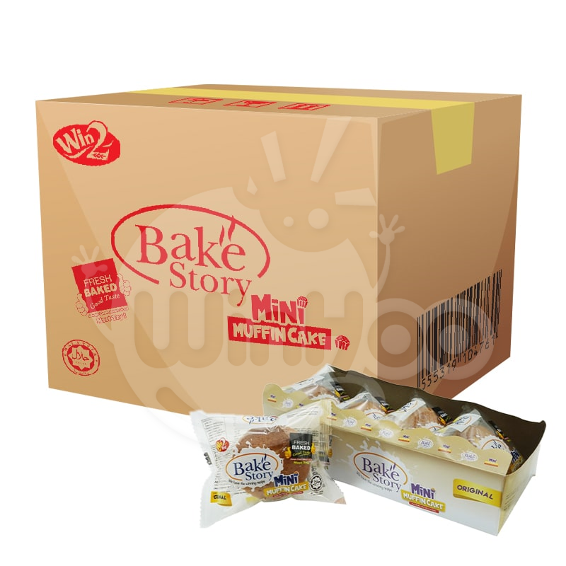 Bake Story Mini Muffin Cake Original 24 Boxes