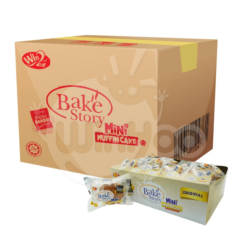 Bake Story Mini Muffin Cake Original 12 Boxes