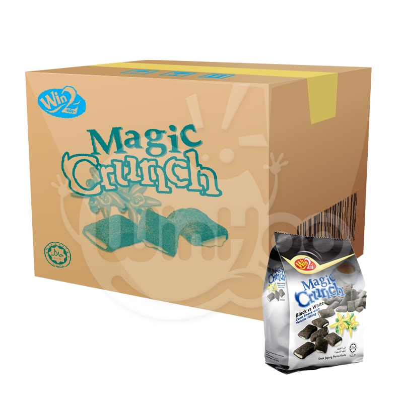 Magic Crunch Corn Snack with Vanilla Filling 60 Pkts