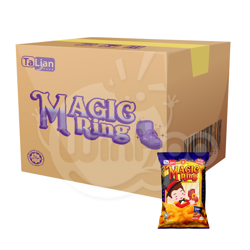 Magic Ring Cheese Flavoured Snack 12 Bags