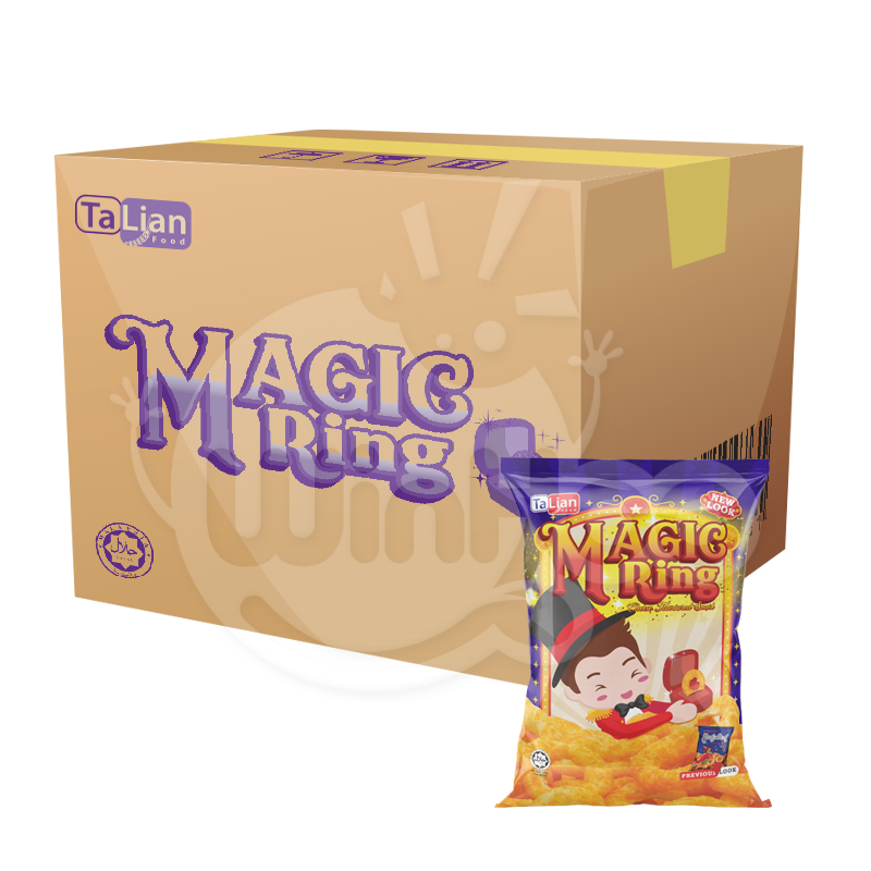 Magic Ring Cheese Flavoured Snack 6 Bags