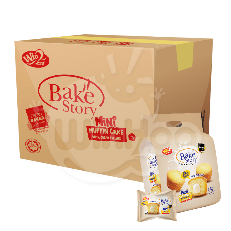 Bake Story Mini Muffin Cake Original 18 Bags