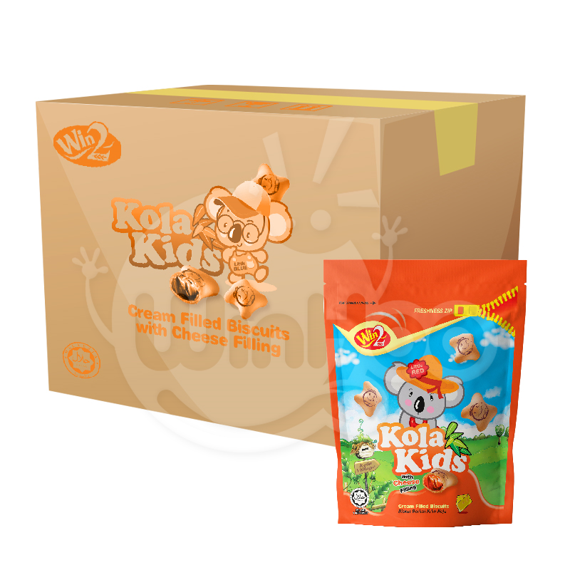Kola Kids Cream Filled Biscuits with Cheese Filling 36 Pkts