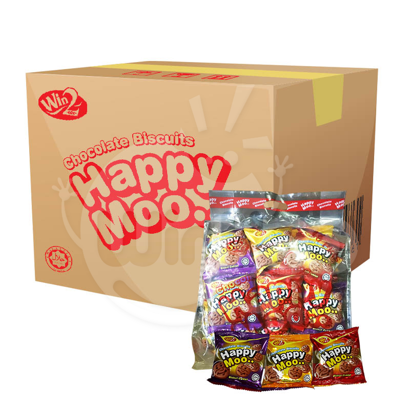 Happy Moo Chocolate Biscuits 12bags