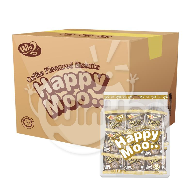Happy Moo Coffee Flavoured Biscuits 12bags
